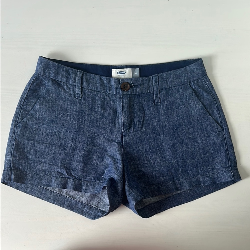 Old Navy Dark Blue Jean Shorts